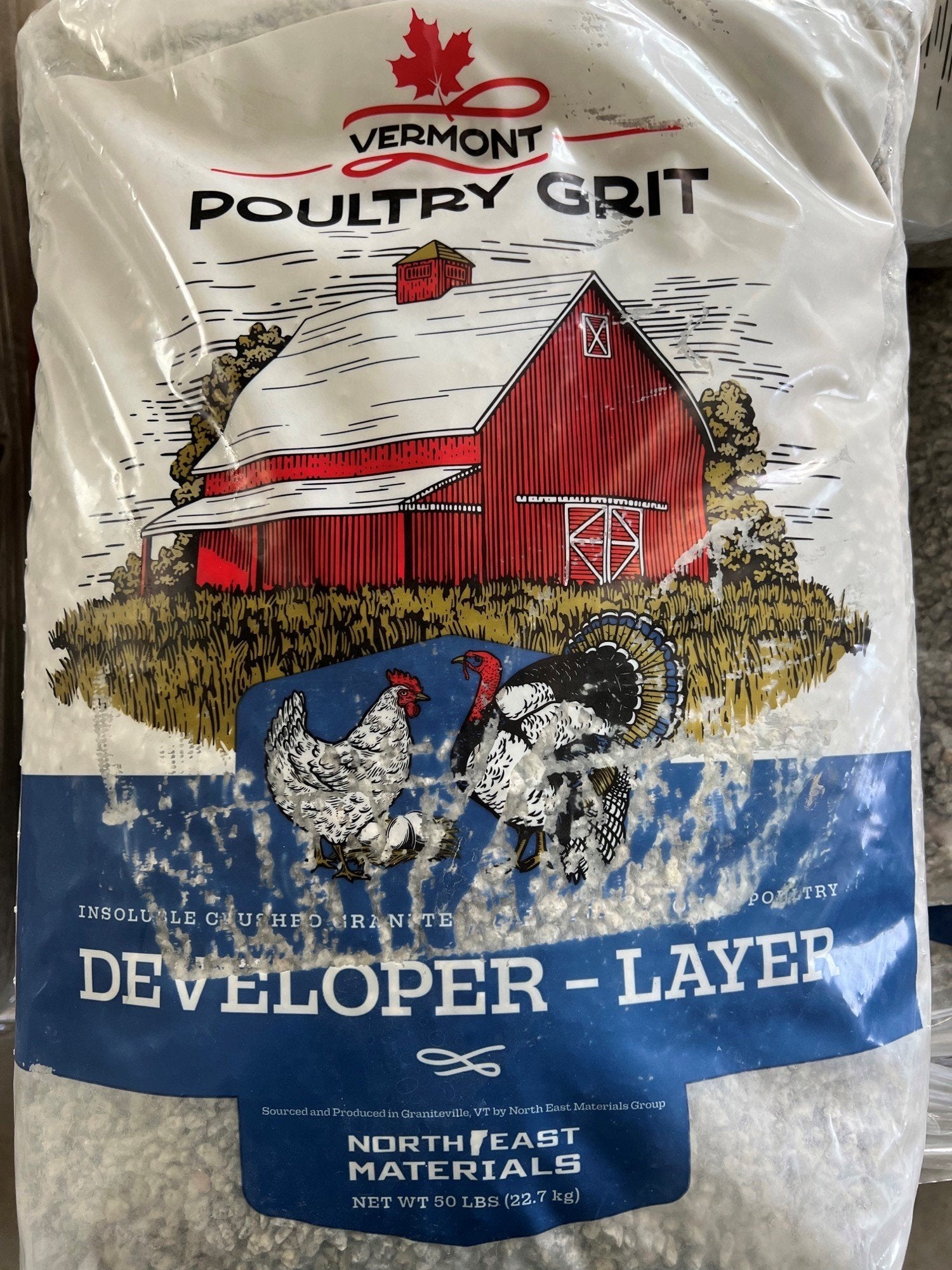 Vermont Poultry Grit - Developer / Layer